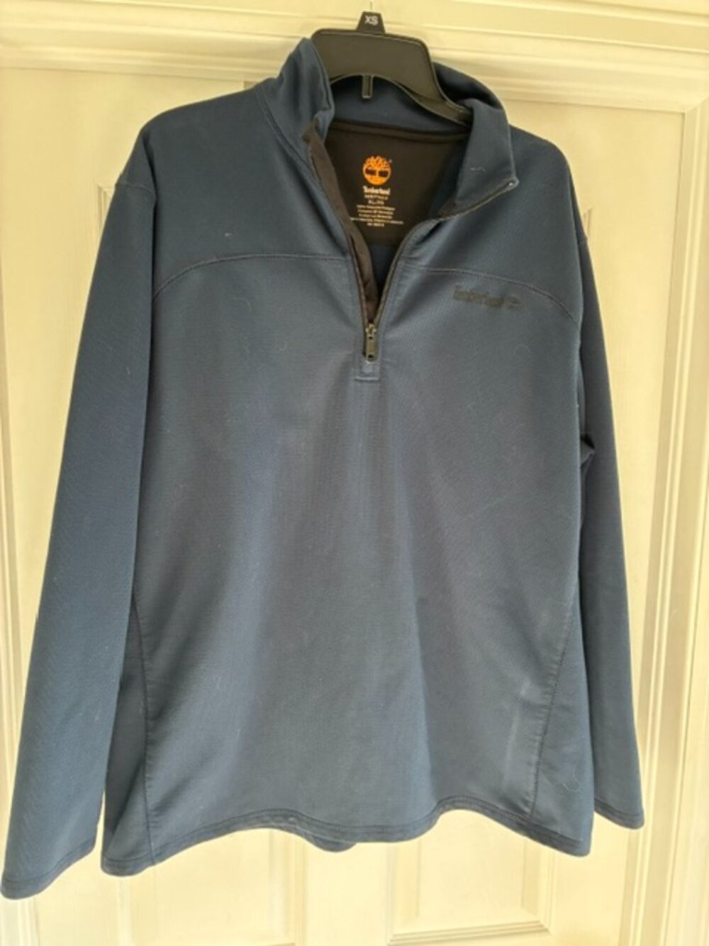 Timberland 3/4 zip pullover, men's XL, good condition
